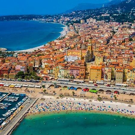 Studio Avec Jardin - Garage - 500M Des Plages Ментона Экстерьер фото