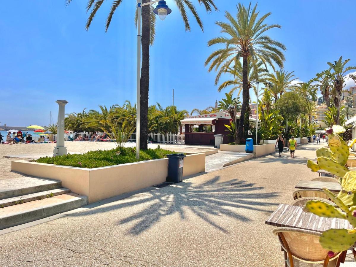 Studio Avec Jardin - Garage - 500M Des Plages Ментона Экстерьер фото