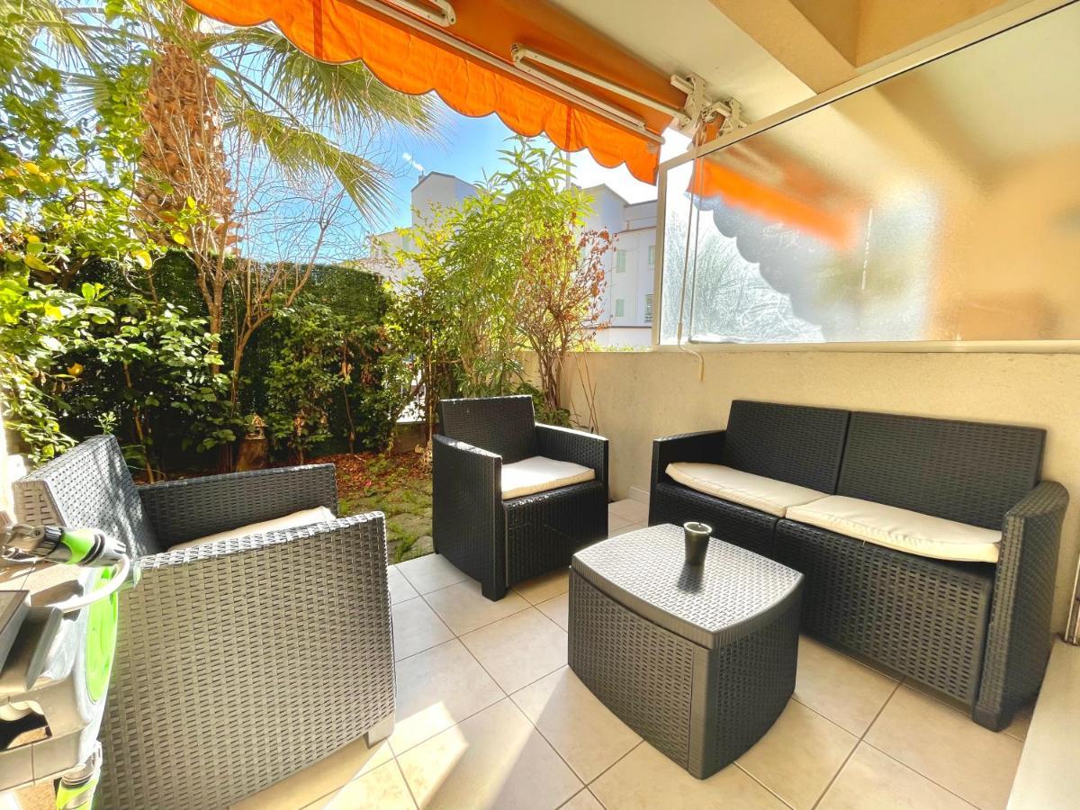 Studio Avec Jardin - Garage - 500M Des Plages Ментона Экстерьер фото